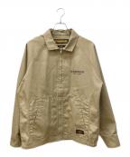 NEIGHBORHOODネイバーフッド）の古着「EC-JK/ジップジャケット」｜ベージュ