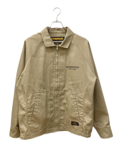 NEIGHBORHOOD（ネイバーフッド）NEIGHBORHOOD (ネイバーフッド) EC-JK/ジップジャケット ベージュ サイズ:XLの古着・服飾アイテム