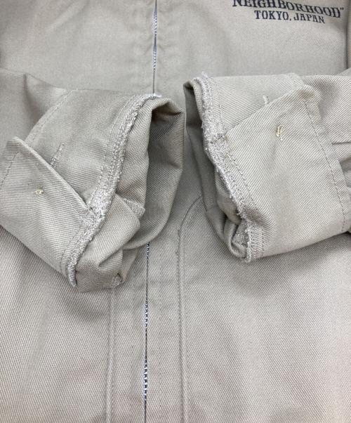 NEIGHBORHOOD（ネイバーフッド）NEIGHBORHOOD (ネイバーフッド) EC-JK/ジップジャケット ベージュ サイズ:XLの古着・服飾アイテム