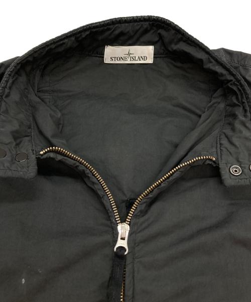 STONE ISLAND（ストーンアイランド）STONE ISLAND (ストーンアイランド) David TC Light Jacket /シャツジャケット ブラック サイズ:XXLの古着・服飾アイテム