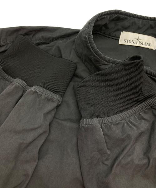 STONE ISLAND（ストーンアイランド）STONE ISLAND (ストーンアイランド) David TC Light Jacket /シャツジャケット ブラック サイズ:XXLの古着・服飾アイテム