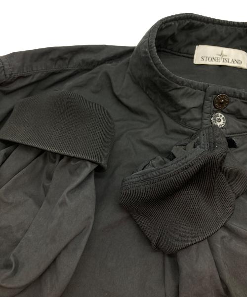 STONE ISLAND（ストーンアイランド）STONE ISLAND (ストーンアイランド) David TC Light Jacket /シャツジャケット ブラック サイズ:XXLの古着・服飾アイテム
