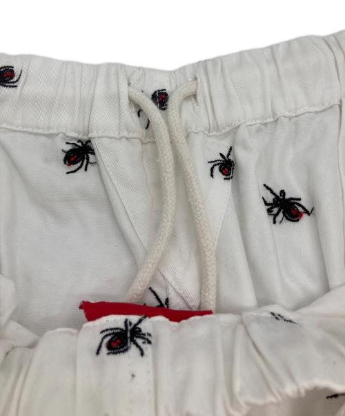 SUPREME（シュプリーム）SUPREME (シュプリーム) Embroidered Spiders Pant/イージーパンツ ホワイト サイズ:Mの古着・服飾アイテム