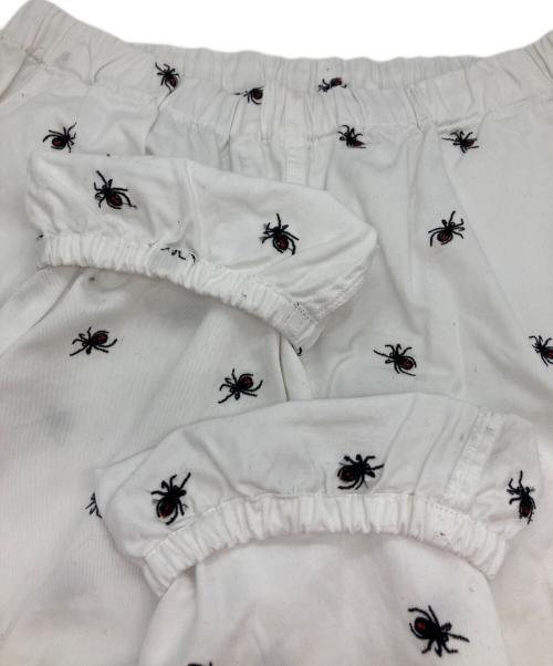 SUPREME（シュプリーム）SUPREME (シュプリーム) Embroidered Spiders Pant/イージーパンツ ホワイト サイズ:Mの古着・服飾アイテム