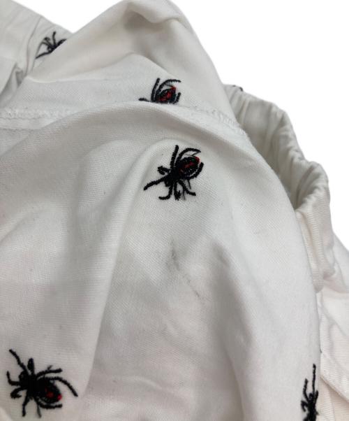 SUPREME（シュプリーム）SUPREME (シュプリーム) Embroidered Spiders Pant/イージーパンツ ホワイト サイズ:Mの古着・服飾アイテム