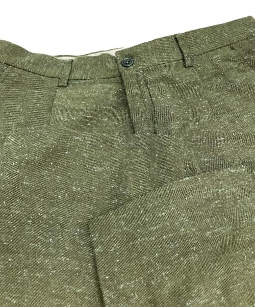 SUPREME（シュプリーム）SUPREME (シュプリーム) pleated trouser/カスリワイドパンツ グリーン サイズ:Mの古着・服飾アイテム
