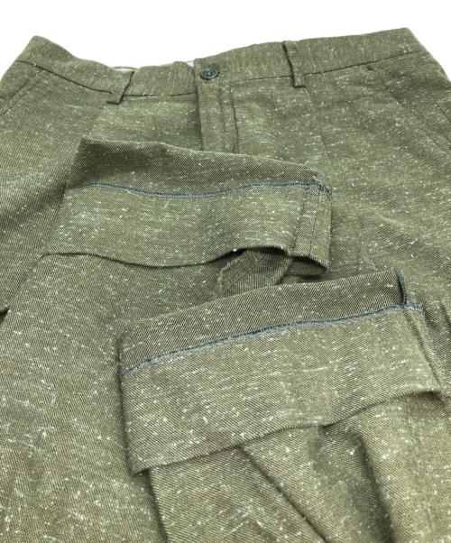 SUPREME（シュプリーム）SUPREME (シュプリーム) pleated trouser/カスリワイドパンツ グリーン サイズ:Mの古着・服飾アイテム
