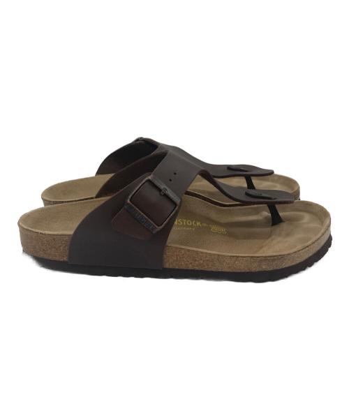 BIRKENSTOCK（ビルケンシュトック）BIRKENSTOCK (ビルケンシュトック) トングサンダル/ラムゼス ブラウン サイズ:42の古着・服飾アイテム