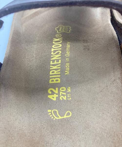 BIRKENSTOCK（ビルケンシュトック）BIRKENSTOCK (ビルケンシュトック) トングサンダル/ラムゼス ブラウン サイズ:42の古着・服飾アイテム