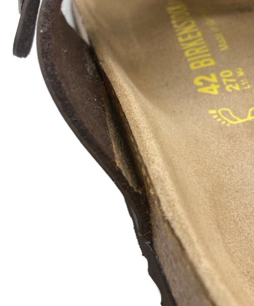 BIRKENSTOCK（ビルケンシュトック）BIRKENSTOCK (ビルケンシュトック) トングサンダル/ラムゼス ブラウン サイズ:42の古着・服飾アイテム