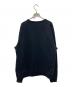DRIES VAN NOTEN (ドリスヴァンノッテン) ラグラン無地スウェット ブラック サイズ:L：23000円