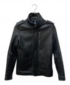 wjkダブルジェイケー）の古着「ラムレザージャケット」｜ブラック