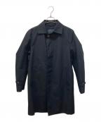 MACKINTOSH PHILOSOPHYマッキントッシュ フィロソフィー）の古着「ライナー付ゴム引きステンカラーコート」｜ブラック