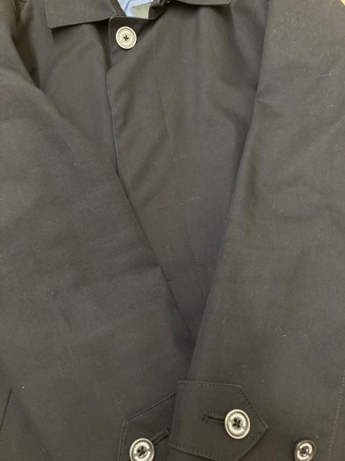 MACKINTOSH PHILOSOPHY（マッキントッシュ フィロソフィー）MACKINTOSH PHILOSOPHY (マッキントッシュ フィロソフィー) ライナー付ゴム引きステンカラーコート ブラック サイズ:Ⅿの古着・服飾アイテム