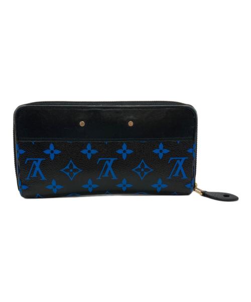LOUIS VUITTON（ルイ ヴィトン）LOUIS VUITTON (ルイ ヴィトン) ジッピーウォレット ブラック×ブルーの古着・服飾アイテム
