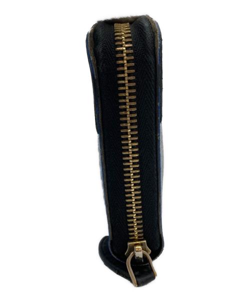 LOUIS VUITTON（ルイ ヴィトン）LOUIS VUITTON (ルイ ヴィトン) ジッピーウォレット ブラック×ブルーの古着・服飾アイテム