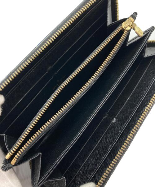 LOUIS VUITTON（ルイ ヴィトン）LOUIS VUITTON (ルイ ヴィトン) ジッピーウォレット ブラック×ブルーの古着・服飾アイテム
