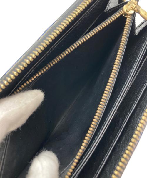 LOUIS VUITTON（ルイ ヴィトン）LOUIS VUITTON (ルイ ヴィトン) ジッピーウォレット ブラック×ブルーの古着・服飾アイテム