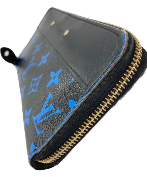 LOUIS VUITTON（ルイ ヴィトン）LOUIS VUITTON (ルイ ヴィトン) ジッピーウォレット ブラック×ブルーの古着・服飾アイテム