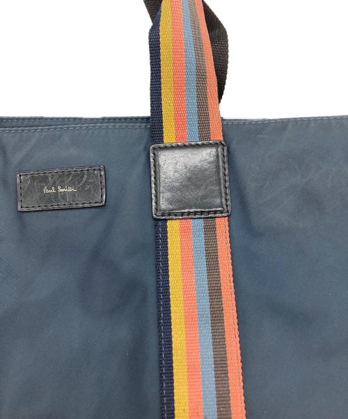 PAUL SMITH（ポールスミス）PAUL SMITH (ポールスミス) トートバッグ/ライトナイロンウェビング ネイビーの古着・服飾アイテム