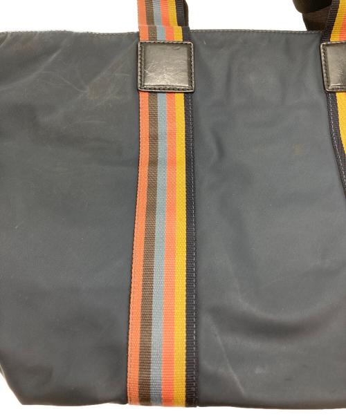 PAUL SMITH（ポールスミス）PAUL SMITH (ポールスミス) トートバッグ/ライトナイロンウェビング ネイビーの古着・服飾アイテム