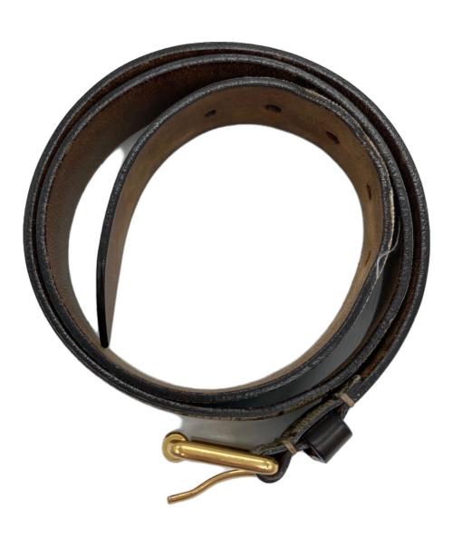 GUCCI（グッチ）GUCCI (グッチ) スネークプリントレザーベルト/GGスプリーム キャンバス ベルト ブラウンの古着・服飾アイテム