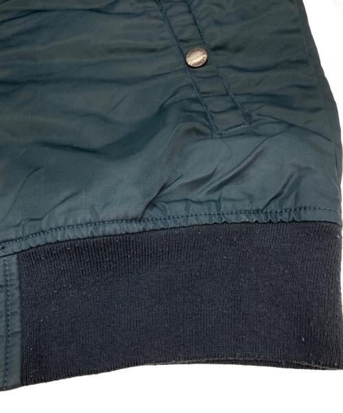 Schott（ショット）Schott (ショット) ナイロンフライトジャケット ブルー サイズ:Ⅼの古着・服飾アイテム