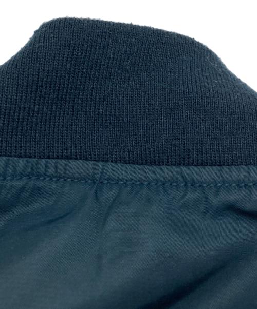 Schott（ショット）Schott (ショット) ナイロンフライトジャケット ブルー サイズ:Ⅼの古着・服飾アイテム
