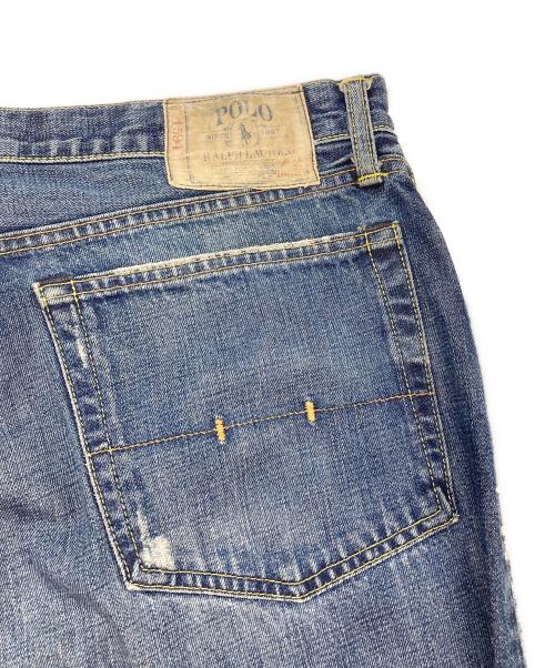 POLO RALPH LAUREN（ポロ・ラルフローレン）POLO RALPH LAUREN (ポロ・ラルフローレン) デニムパンツ インディゴ サイズ: W36×L32の古着・服飾アイテム