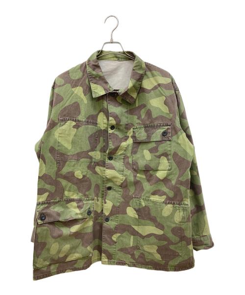 USED（ユーズド）USED (ユーズド) カモ柄ジャケット グリーン サイズ:-の古着・服飾アイテム
