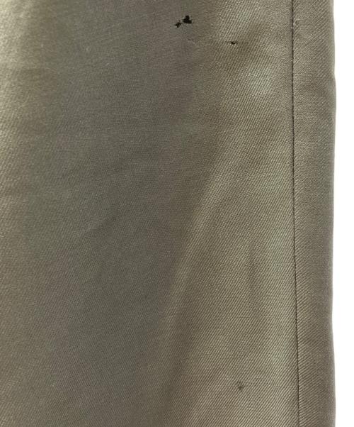 LAUREN RALPH LAUREN（ローレンラルフローレン）LAUREN RALPH LAUREN (ローレンラルフローレン) カシミヤブレンドタックパンツ グリーン サイズ:36の古着・服飾アイテム