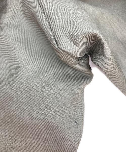 LAUREN RALPH LAUREN（ローレンラルフローレン）LAUREN RALPH LAUREN (ローレンラルフローレン) カシミヤブレンドタックパンツ グリーン サイズ:36の古着・服飾アイテム