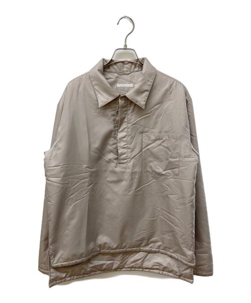 HELMUT LANG（ヘルムートラング）HELMUT LANG (ヘルムートラング) パデッドPOシャツ ピンクベージュ サイズ:46の古着・服飾アイテム