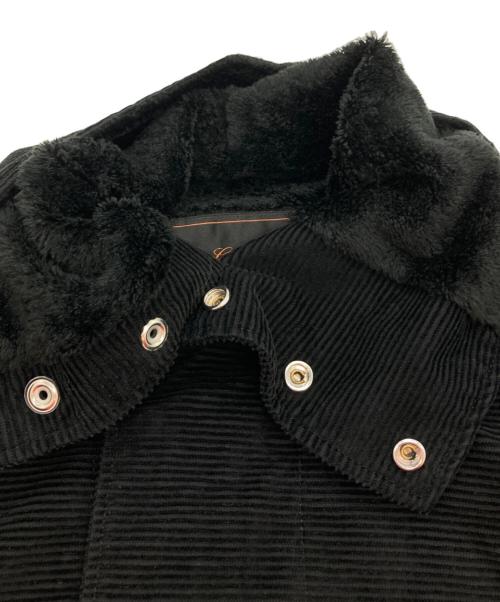 UNDERCOVERISM（アンダーカバーイズム）UNDERCOVERISM (アンダーカバーイズム) 裏ボアコーデュロジャケット ブラック サイズ:2の古着・服飾アイテム