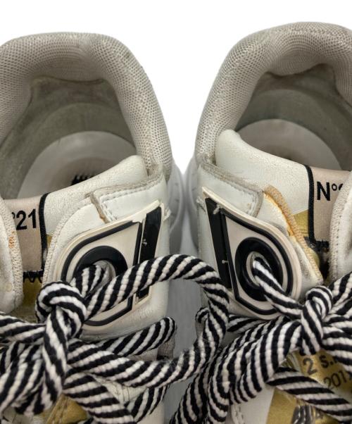 N°21（ヌメロヴェントゥーノ）N°21 (ヌメロヴェントゥーノ) ダッドスニーカー ホワイト サイズ:23の古着・服飾アイテム