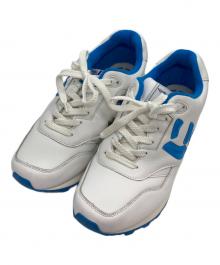 Sangacio（サンガッチョ）の古着「ローカットスニーカー/にゅ～ず」｜ホワイト×ブルー