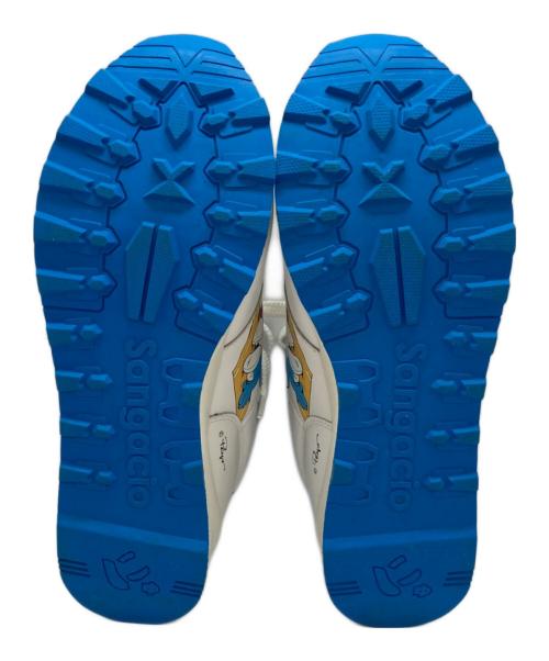 Sangacio（サンガッチョ）SANGACIO (サンガッチョ) ローカットスニーカー/にゅ～ず ホワイト×ブルー サイズ:26の古着・服飾アイテム