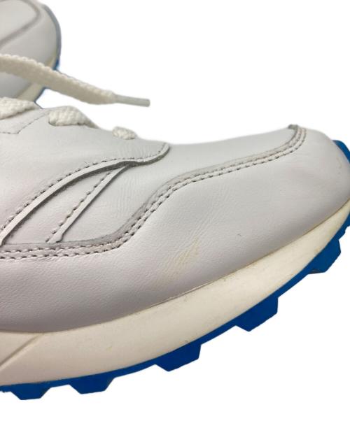 Sangacio（サンガッチョ）SANGACIO (サンガッチョ) ローカットスニーカー/にゅ～ず ホワイト×ブルー サイズ:26の古着・服飾アイテム