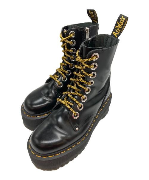 Dr.Martens（ドクターマーチン）Dr.Martens (ドクターマーチン) JADON MAX 8/チャンキーソール8ホールブーツ ブラック サイズ:UK4の古着・服飾アイテム