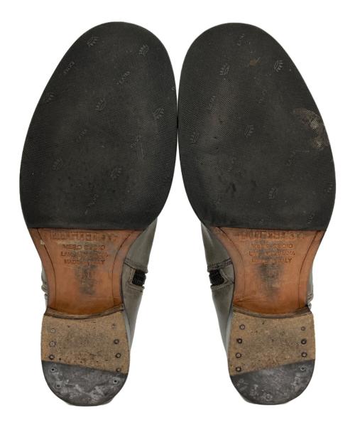 BUTTERO（ブッテロ）BUTTERO (ブッテロ) サイドジップブーツ グレー サイズ:40の古着・服飾アイテム