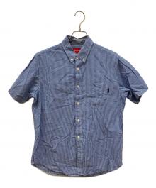 SUPREME（シュプリーム）の古着「ギンガムチェックシャツ」｜ブルー