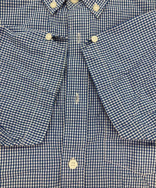 SUPREME（シュプリーム）Supreme (シュプリーム) ギンガムチェックシャツ ブルー サイズ:Sの古着・服飾アイテム