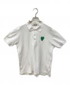 PLAY COMME des GARCONSプレイコムデギャルソン）の古着「ポロシャツ」｜ホワイト
