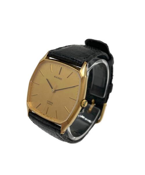 CITIZEN（シチズン）CITIZEN (シチズン) EXCEED/腕時計 ゴールドの古着・服飾アイテム