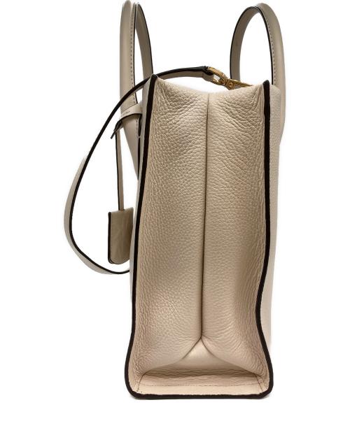 MICHAEL KORS（マイケル・コース）MICHAEL KORS (マイケル・コース) ハンドバッグ/ミレラ ミディアム EW トート アイボリーの古着・服飾アイテム