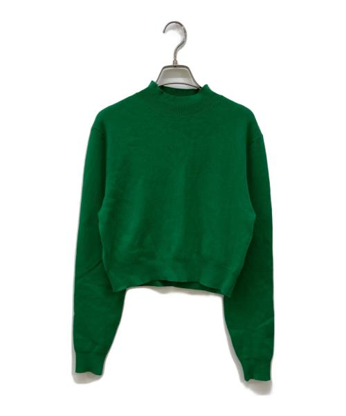 CABAN（キャバン）CABaN (キャバン) クロップドモックネックプルオーバー グリーン サイズ:Freeの古着・服飾アイテム