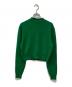 CABaN（キャバン）の古着「クロップドモックネックプルオーバー」｜グリーン