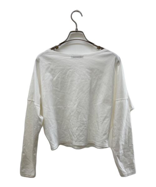 SLOANE（スローン）SLOANE (スローン) 淑女のロンT ホワイト サイズ:Freeの古着・服飾アイテム