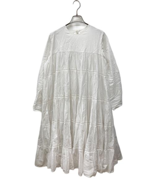 merlette（マーレット）merlette (マーレット) ワンピース ホワイト サイズ:XSの古着・服飾アイテム