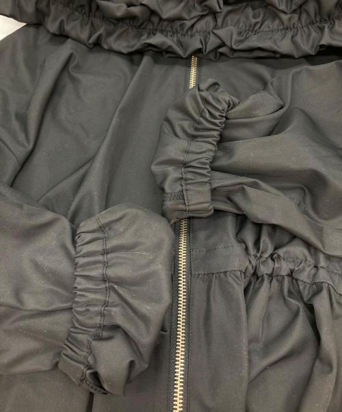 DONOBAN（ドノバン）DONOBAN (ドノバン) 撥水フリルライトジャケット ブラック サイズ:SIZE ONE 未使用品の古着・服飾アイテム